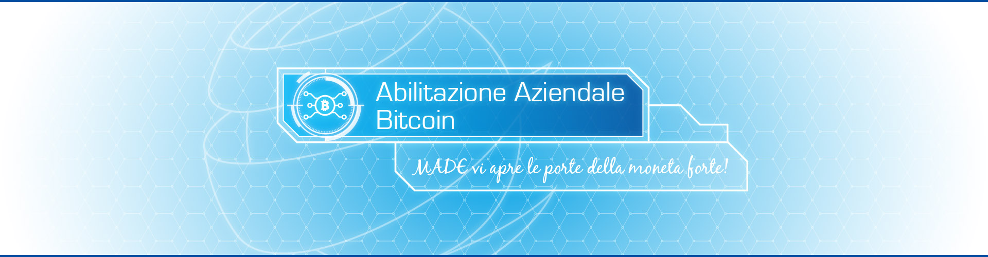 Abilitazione Aziendale all'uso di Bitcoin come soluzione di pagamento