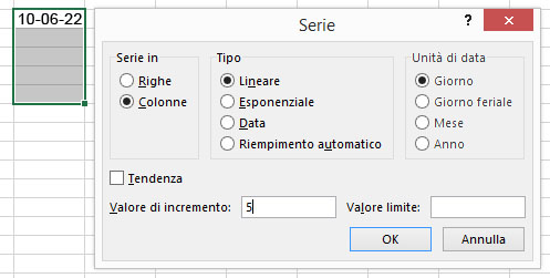 Come inserire date in automatico: trucco per Excel