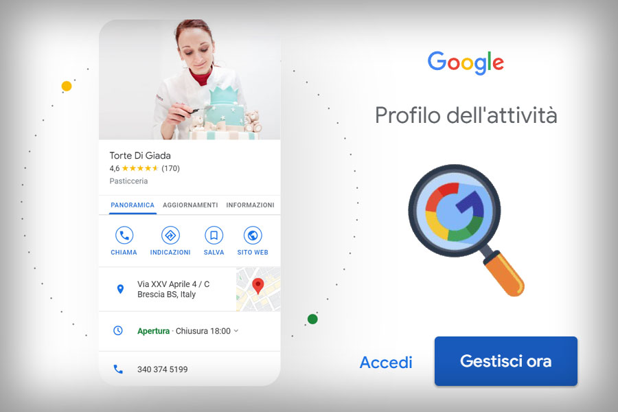 creare Profilo dell'attività Google