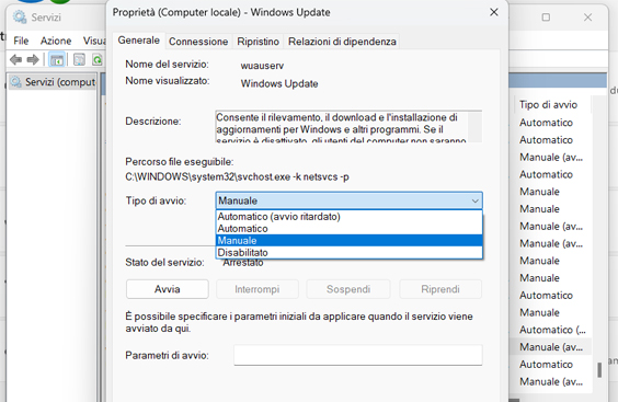 Come disattivare gli aggiornamenti di Windows 11