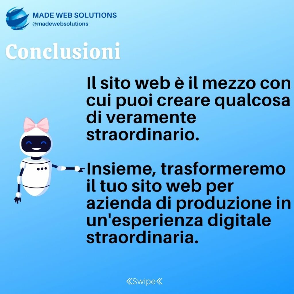 Sito Web per Azienda di Produzione